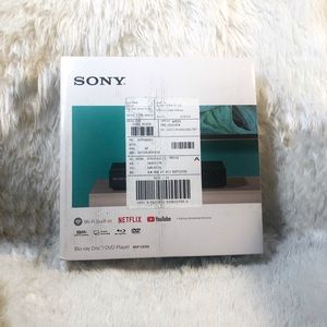 Sony Streaming Blu-ray Disc Player with Wi-Fi (BDP-S3700)